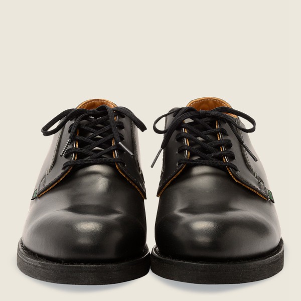 Red Wing Oxford Mens Black - Postman - Chaparral Leather - 3952074-RB